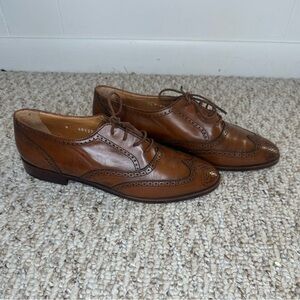 Ralph Lauren Oxford Shoes with Brogue Detailing size 7AA